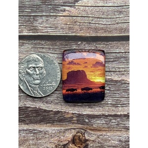 Gemas Sueltas de Cabujón con Diseño de Bisonte Inspirado en el Suroeste para la Creación de Joyas, Artesanía, Diseño de Estilo Occidental Creativo - Product Image 6