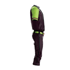Ropa deportiva de béisbol y softbol personalizable de poliéster 100%, uniformes transpirables de alta calidad, opciones de talla grande - Product Image 3