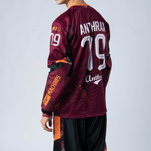 Fabricante de fábrica Paintball Jerseys Camisetas deportivas Impresión personalizada Paintball Uniforme Jersey Manga larga Paintball Jersey - Product Image 2