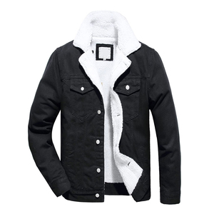 Reasonable Priced <b>Men's</b> <b>Denim</b> <b>Jacket</b> for Outdoor Street Wear Solid Color <b>Men</b> <b>Denim</b> <b>Jackets</b> For Online Sale - Product Image 5