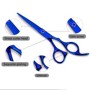 Tijeras Profesionales de Peluquería y Tijeras de Entresacar para Corte de Cabello, de Acero Inoxidable, con Certificación CE - Product Image 2