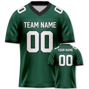 เสื้อฟุตบอลทีมชายแบบกำหนดเองพร้อมชื่อและหมายเลข แขนสั้น ระบายอากาศได้ดี สำหรับสโมสรฟุตบอล - Product Image 3