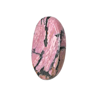 Fairy Style Feng Shui Polished Crystal Thumb Rhodonite Semi-Precious <b>Stone</b> Craft Healing Gemstone <b>Worry</b> <b>Stone</b> for Palm <b>Worry</b> - Product Image 3