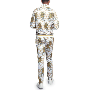 OEM Heavyweight Plus Size Custom Men's Track Suits Custom Printed Men Tracksuit Set <b>Polyester</b> <b>Jogger</b> Suit OEM Wholesale Supplier - Product Image 5