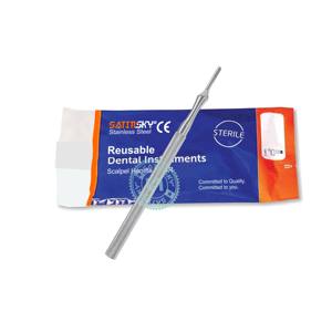 Mango de bisturí multiusos No 4 Acero inoxidable graduado Acero inoxidable Fabricado en AISI 420 - Product Image 3
