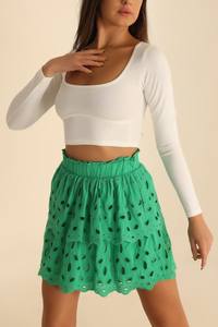 New Best design <b>women</b> <b>skirt</b> sun style print Cheap <b>Women</b> High Waisted <b>Skirts</b> In Solid Colors - Product Image 4