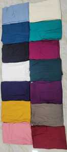 Pantalon Palazzo en rayonne décontracté pour femme avec taille élastique taille moyenne pleine longueur-respirant imprimé d'été teint uni - Product Image 2