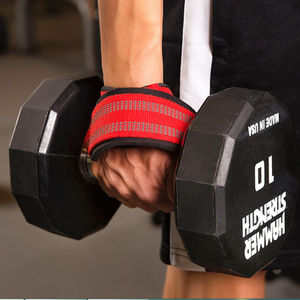 Sangles de musculation en coton personnalisées, forme 8, haute élasticité, fermeture à pression, sangle de poignet élégante, sangles de musculation unisexes - Product Image 6