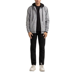 Profesional fabricado más vendido bajo MOQ invierno hombres sudaderas con capucha cremallera altamente recomendado más popular ligero - Product Image 1