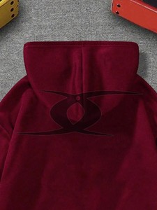 Sudadera con capucha de gimnasio de algodón 100% pesado con logotipo personalizado para hombre, ropa de calle negra de gran tamaño, sudaderas con capucha térmicas para invierno - Product Image 4