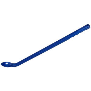 Cuchara Detectable de Mango Largo Azul PS, Segura para Alimentos, Producción en Sala Limpia, Esterilizada, Empaquetada Individualmente, Forma Especial, Capacidad de 5 ml - Product Image 1
