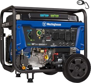 GENERADOR PORTÁTIL DE RESERVA PARA EL HOGAR DE DOBLE COMBUSTIBLE DE 12500 VATIOS LISTO PARA ENVIAR - Product Image 5