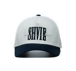 Gorra de Béisbol Personalizada al por Mayor, Estilo Dad Hat, 5 Paneles, Visera Verde, Acrílico, Gorras Deportivas para Hombre, Logotipo Bordado en 3D - Product Image 2