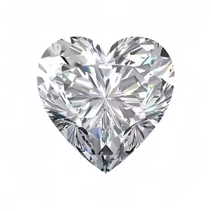 Romántico IGI certificado corazón corte laboratorio crecido CVD diamante VS1 E Color brillante piedra suelta compromiso y boda joyería fina - Product Image 3
