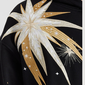 เสื้อฮู้ดขนแกะอุ่นๆ สำหรับฤดูหนาว |   เสื้อฮู้ดดี้สตรีทแวร์ทรงโอเวอร์ไซส์เนื้อหนา พิมพ์ลายดิจิทัล ผ่านกระบวนการสโตนวอช ผลิตจากผ้าฝ้าย 100% - Product Image 5