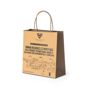 Sacchetto di Carta Riciclata Yeman, Gadget Promozionale Ecologico, Sostenibile ed Ecosostenibile - Product Image 2
