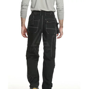 Pantalones DE TRABAJO reflectantes de alta visibilidad de venta directa de fábrica para seguridad de los trabajadores fabricados en Pakistán - Product Image 3