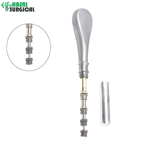 Juego de cánulas trocar abdominales veterinarias reutilizables para inyección - Product Image 1