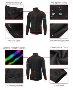 Chaqueta Deportiva Erni para Hombre, Softshell Térmica para Todas las Estaciones, Cortavientos, Cálida, para Entrenamiento Físico, Manga Larga, Cierre de Cremallera, Cinturón - Product Image 4