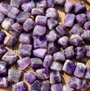 Wholesale Amethyst Polished Stones Carved <b>Feng</b> <b>Shui</b> <b>Crystals</b> 15-30mm Bulk Healing Metaphysical Reiki Meditation Crafts Khambhat - Product Image 2