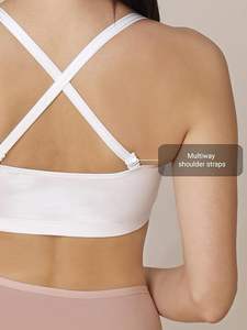 Por encargo 100% algodón color blanco señoras acolchado sujetador mejor precio de fábrica Bangladesh - Product Image 4