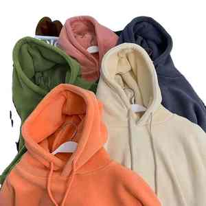 Sudaderas con capucha de diferentes colores, proveedor de impresión de logotipo personalizado, venta al por mayor, precio barato, sudaderas con capucha lisas antiretráctiles superventas para hombres - Product Image 6