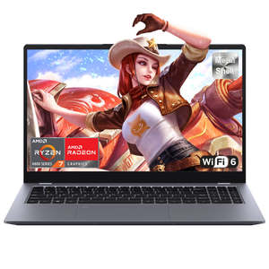 Portátil AMD Ryzen 9 de Cuatro Núcleos con IA, Pantalla de 144Hz, Enchufe Estadounidense, 16GB DDR5, SSD+HDD, Nuevo Portátil para Juegos y Negocios, 10% de Descuento - Product Image 1