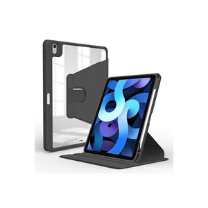 Funda Protectora Inteligente para iPad 2025 Netzy, Funda con Soporte Giratorio Nayn en Negro con Materiales de TPU, PU y PC - Product Image 3