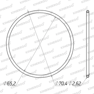 Anillo de Sellado ORCH02 para ORCH02 45RFE, 545RFE; 66RFE - Product Image 2