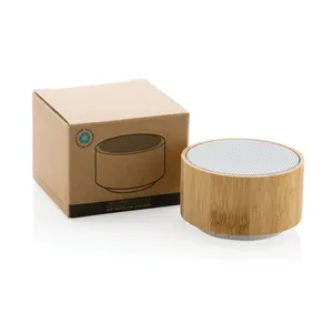 Altavoz Inalámbrico de Bambú de 3W, Dispositivos Inteligentes para el Hogar Sostenible - Product Image 4