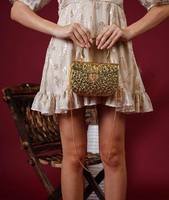 Nouveau design fait à la main en laiton et cuivre vintage oreiller pochette sac à main pour la mariée à bas prix de f s i