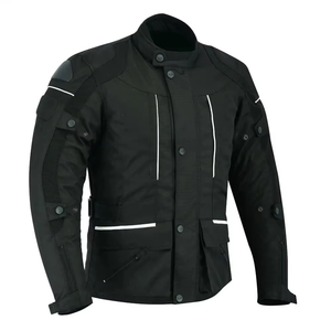 Stand Collar Long Sleeve Cordura <b>Motorcycle</b> Racing <b>Jackets</b> Windproof Outdoor Sports Breathable Unisex Outerwear Cordura <b>Jackets</b> - Product Image 2