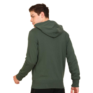 เสื้อฮู้ดผ้าฝ้ายสำหรับเด็กผู้ชายทรงพอดีตัวปกติมีซิป - Product Image 2