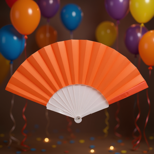 Éventail à main personnalisé Aniro, gadgets promotionnels pour fêtes - Product Image 3
