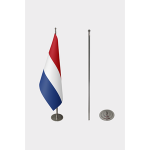 Netherlands Official Indoor <b>Flag</b> Pennant Style Car Hand <b>Flag</b> Digital Printing Aluminum <b>Pole</b> Plastic Polyester Silk Materials - Product Image 2