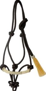 Super qualité corde en nylon licou beau nylon souple durable réglable taille moyenne du cheval - Product Image 4