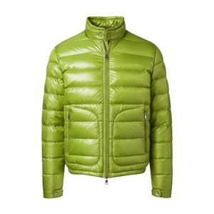Veste matelassée unie pour homme, style tendance 2026, marron, vente en gros, épaisse, chaude, imperméable, pour l'extérieur, hiver, unisexe, OEM - Product Image 4