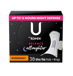Descuento U by Kotex Balance Almohadillas ultrafinas con alas Excelente valor Paquete a granel Protección discreta - Product Image 4