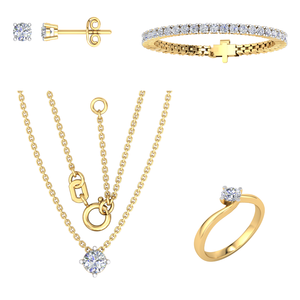 Women's Trendy 2.4 Ct Lab Grown Diamond 18K <b>Gold</b> Tennis <b>Bracelet</b> VS Clarity EF Color <b>Bangles</b> Classic for Gifts - Product Image 3