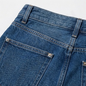 Pantalones Vaqueros de Pierna Ancha para Mujer, Estilo Occidental, Transpirables, de Algodón, Casuales, de Pierna Recta, a la Moda, Estilo Urbano - Product Image 5