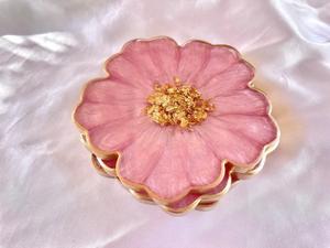 Posavasos de resina con forma de flor de alta calidad a un precio razonable utilizado en la cocina de la mejor calidad - Product Image 2