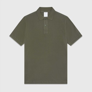 Camisas Polo de Golf Casuales de Punto con Patrón Sólido, Cómodas y Elegantes para Hombre, con Cuello, Antiarrugas y de Secado Rápido, Venta al por Mayor - Product Image 3
