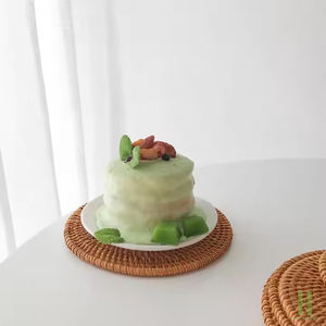 Woven Hot Trend <b>Rattan</b> Charger Plates Boho <b>Rattan</b> <b>Placemat</b> OEM Hot Selling <b>Placemat</b> Wicker Charger Plate with Low MOQ - Product Image 5