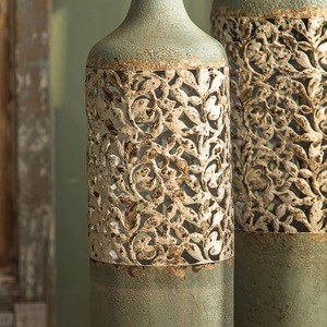 Florero y macetas de Metal pulido mate de lujo elegante para decoración del hogar Decoración de mesa Suministros de decoración de lujo para el hogar - Product Image 6