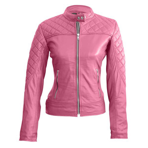 Hot Sale High Quality Women's Regular <b>Winter</b> <b>Leather</b> <b>Jackets</b> Knitted Custom Logo Fashionable - Product Image 1