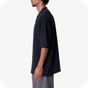 Nouveau T-shirt tendance pour homme 100 % coton, col en V, coupe oversize à épaules tombantes, imprimé numérique, décontracté, disponible en gros pour hommes - Product Image 2