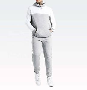 Chándales de estilo jersey de poliéster y algodón de nuevo diseño para hombre, chándal de gimnasio ajustado de alta calidad para hombre - Product Image 4