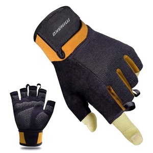Gants de gymnastique Gants d'haltérophilie respirants antidérapants Gants de fitness Équipement sportif Gants demi-doigts - Product Image 5