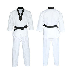 Uniforme de Taekwondo 2025, Último Diseño, 100% Algodón, Duradero, Secado Rápido, Ligero, Transpirable, Fabricación OEM al por Mayor, Logotipo Personalizado - Product Image 1