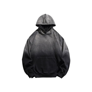 Factor Direct <b>Sale</b> Oversized Acid <b>Washed</b> Hoodie Custom Heavyweight Cotton Distressed Men Hoodie <b>for</b> <b>Sale</b> - Product Image 3